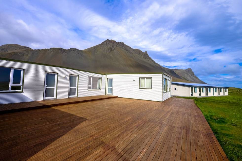 view of the deck after painting